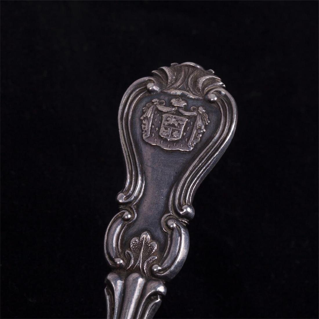 Russian forks with duke Golitsyn coat of arms — image 3