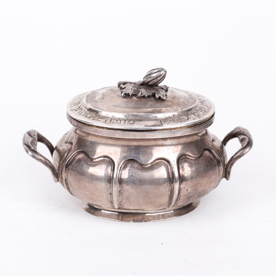 Silver etrog bowl — image 2