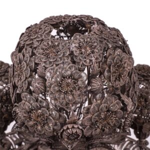 Silver filigree table decoration in the shape of tree — image 2