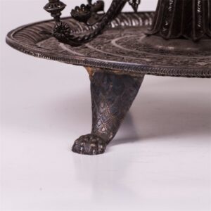 Silver filigree table decoration in the shape of tree — image 3
