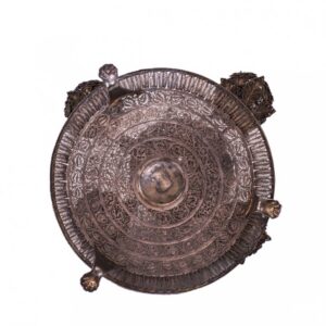 Silver filigree table decoration in the shape of tree — image 4