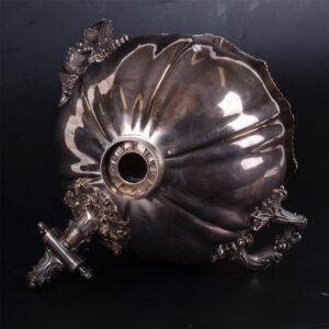 Huge French silver tea set with samovar — image 11