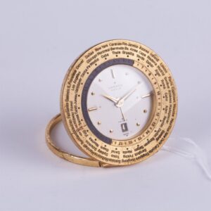 Rare Calender "Hermes World Time Clock" with alarm. — image 3