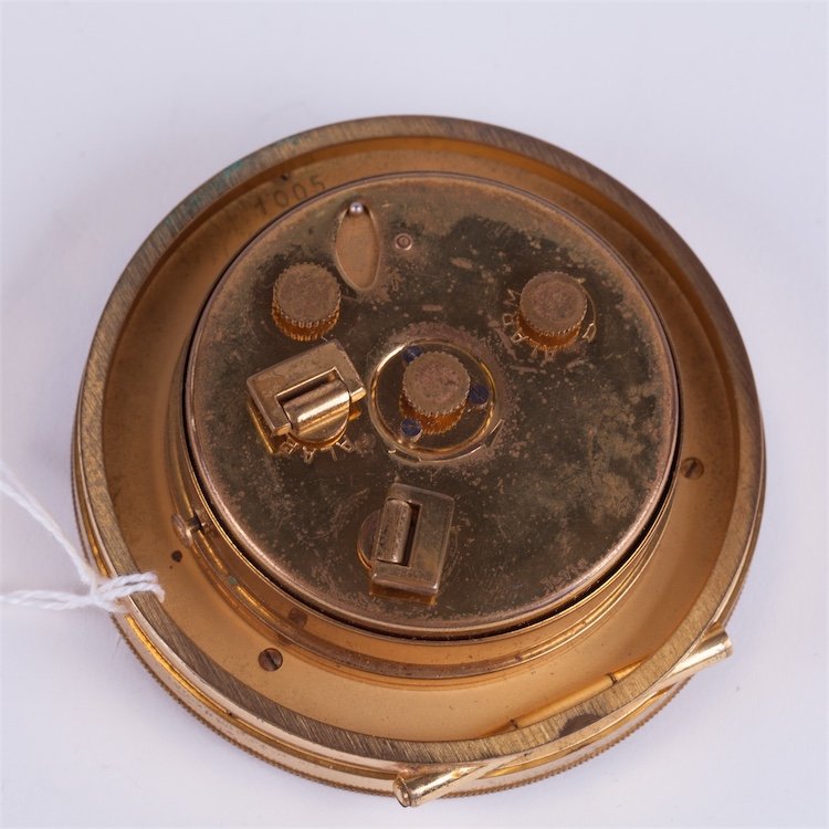 Rare Calender "Hermes World Time Clock" with alarm. — image 6