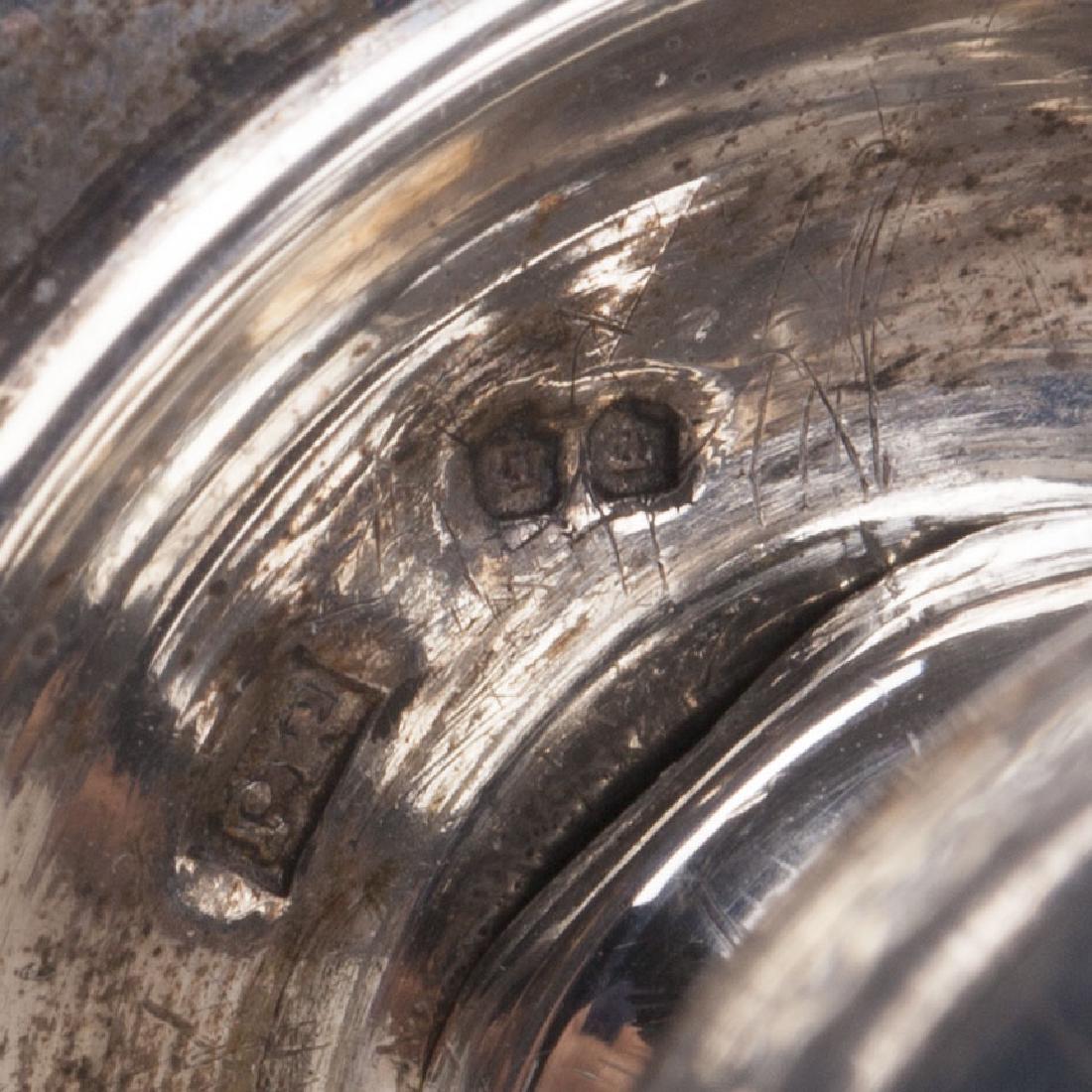 Unusual silver Hanukkah transformable menorah — image 9