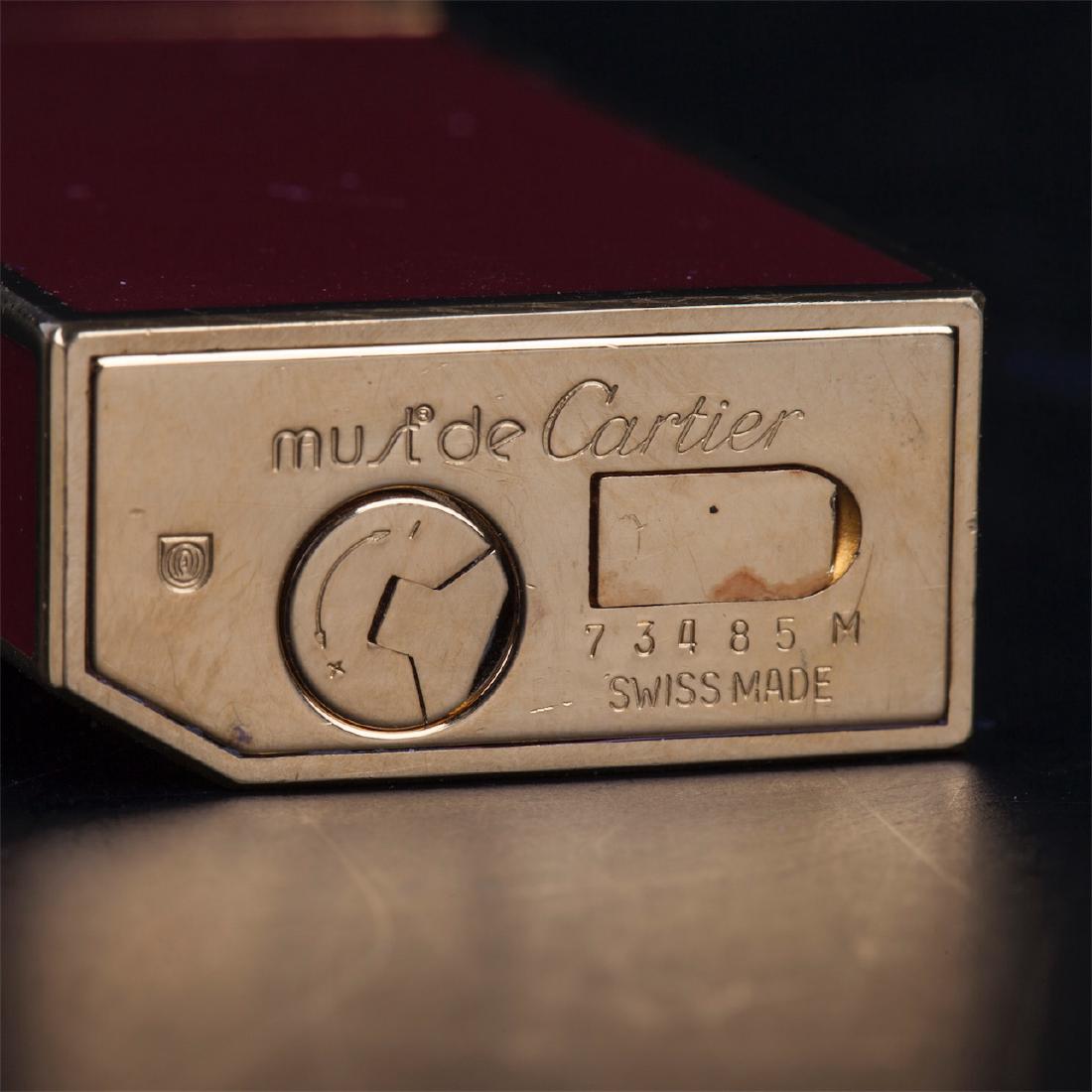 Vintage lighter “Must De Cartier” in original box — image 10