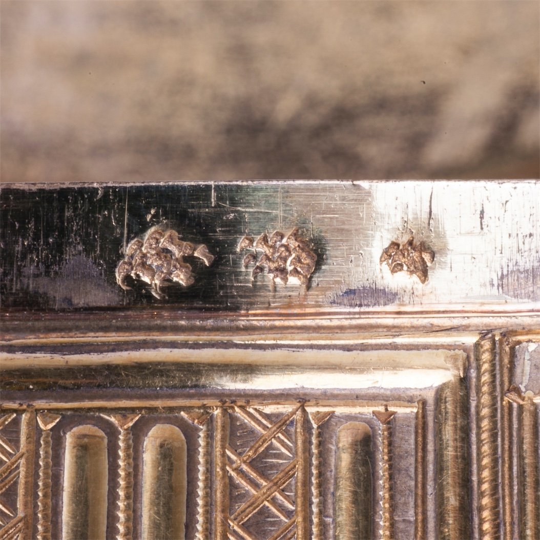 Antique French gilded bronze box — image 6