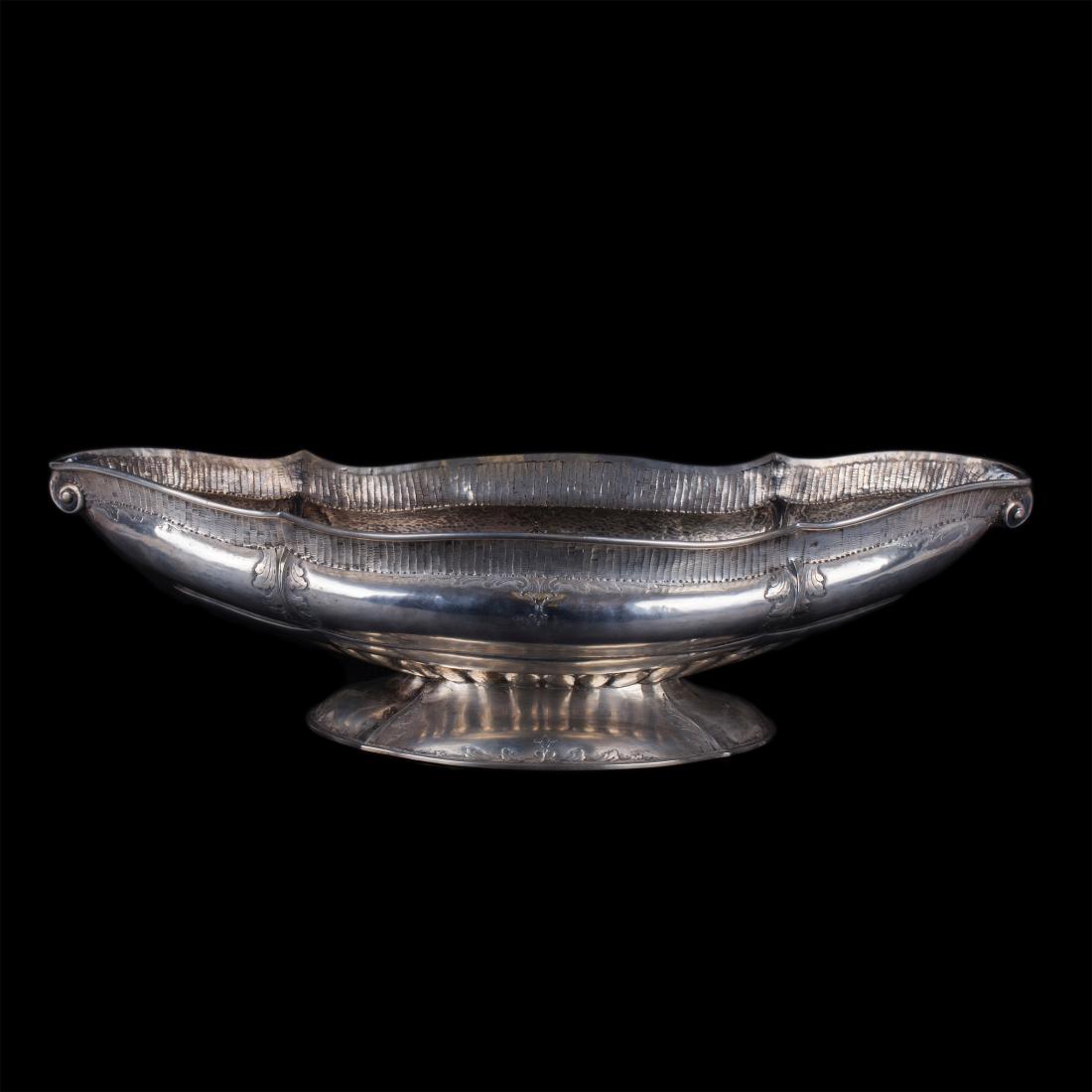 Antique massive silver centerpiece — image 1