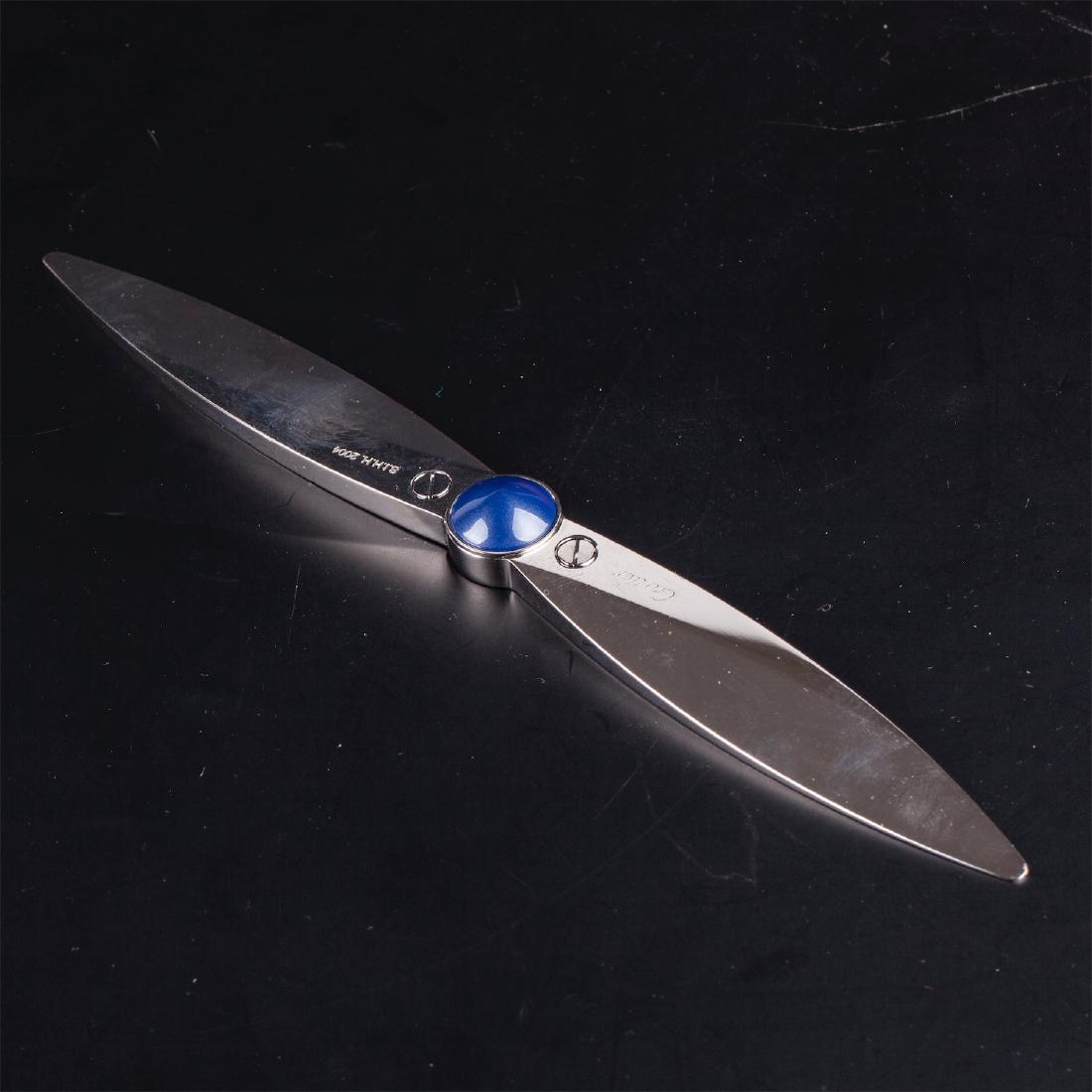 Cartier Santos letter opener shaped as propeller in a — image 6