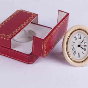 Desk clock "Cartier" with alarm and original Cartier — image 1