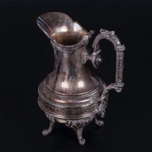 Antique huge silver coffee set in 5 pieces — image 4