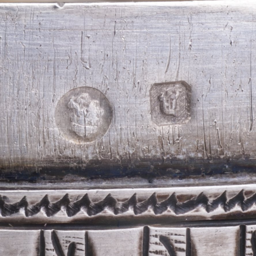 Antique silver jewelry box — image 7