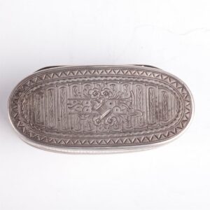 Antique silver jewelry box — image 2