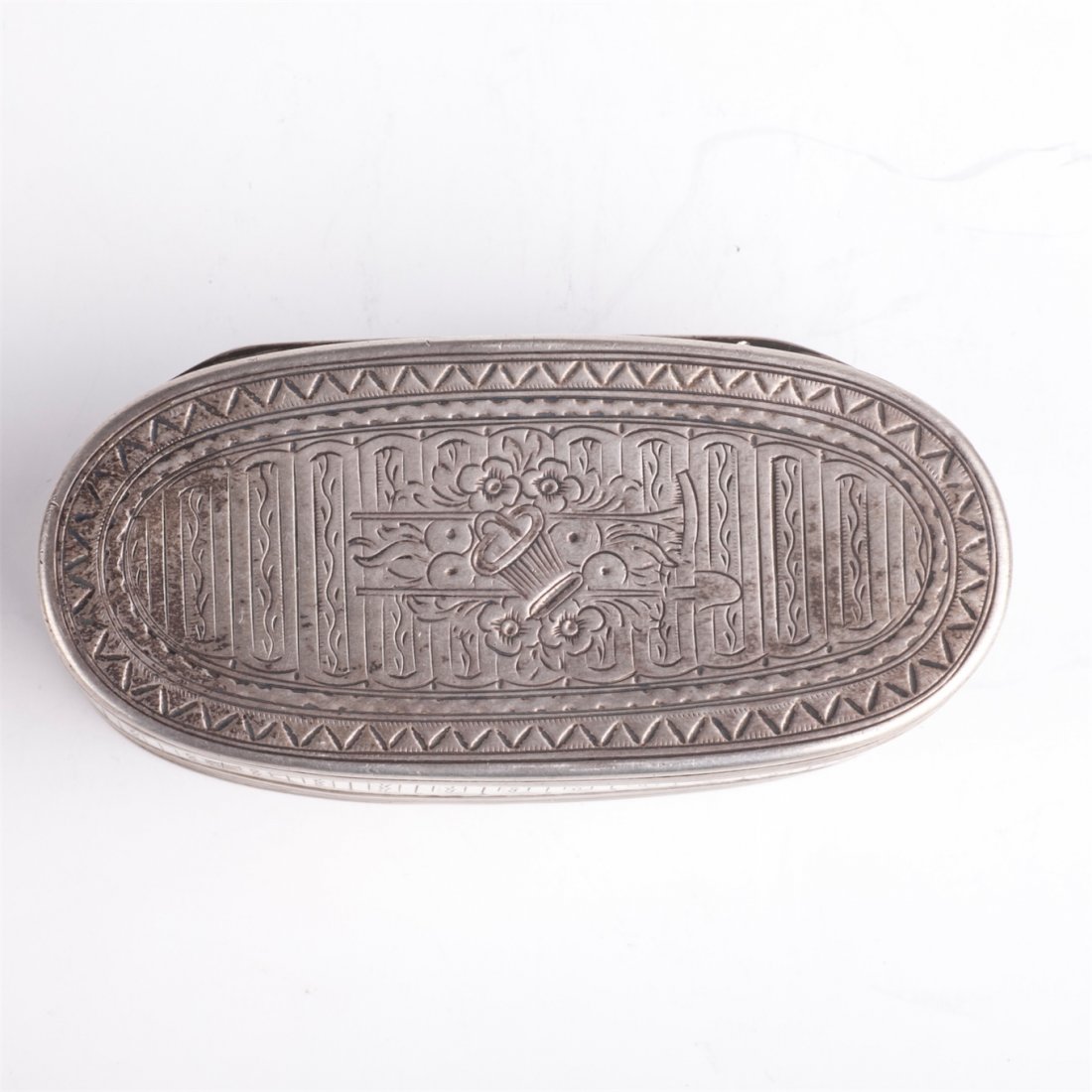Antique silver jewelry box — image 2