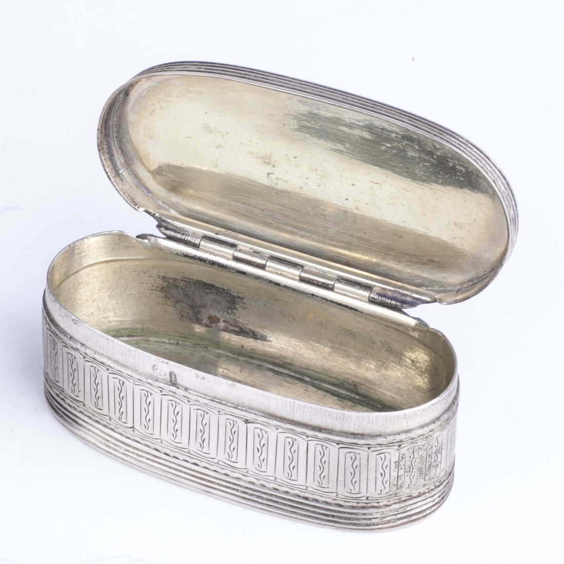 Antique silver jewelry box — image 5