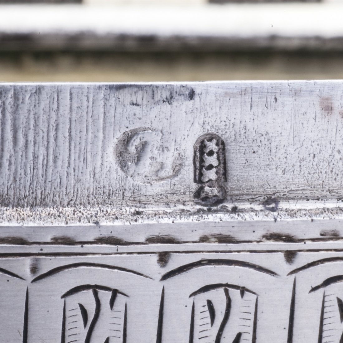 Antique silver jewelry box — image 6