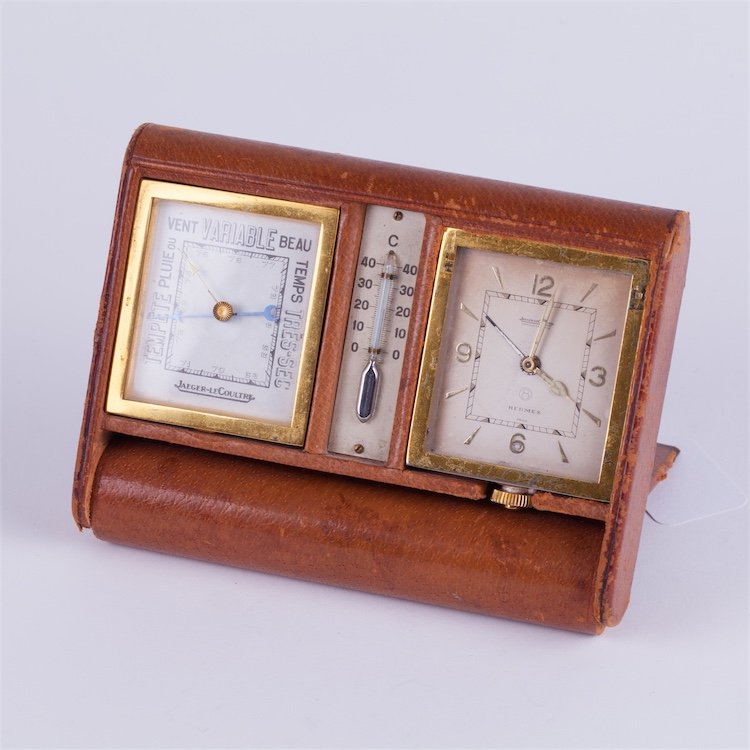 Desk clock "Hermes Jaeger Le Coultre" — image 1