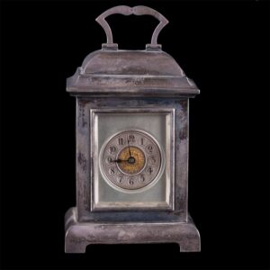 English silver travel clocks, Birmingham — image 2