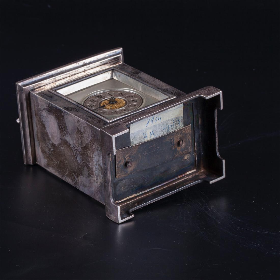 English silver travel clocks, Birmingham — image 8