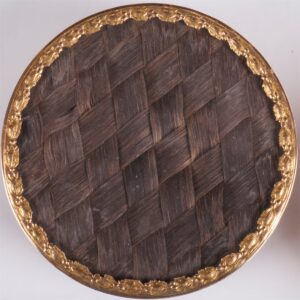 Antique 18K gold tortoise shell jewelry box — image 5