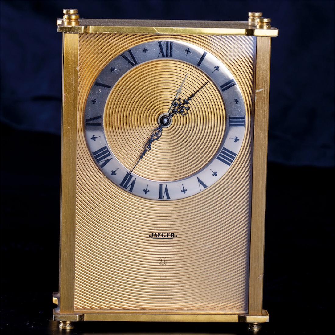 Jaeger Le Coultre vintage Swiss desk clock — image 2