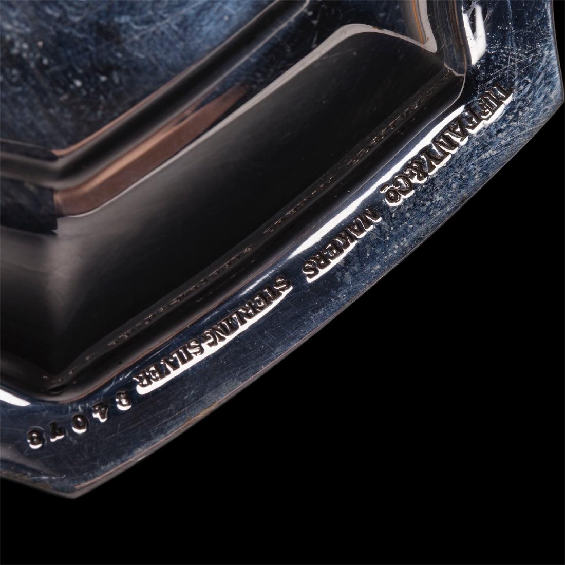 Tiffany silver plate on legs — image 5