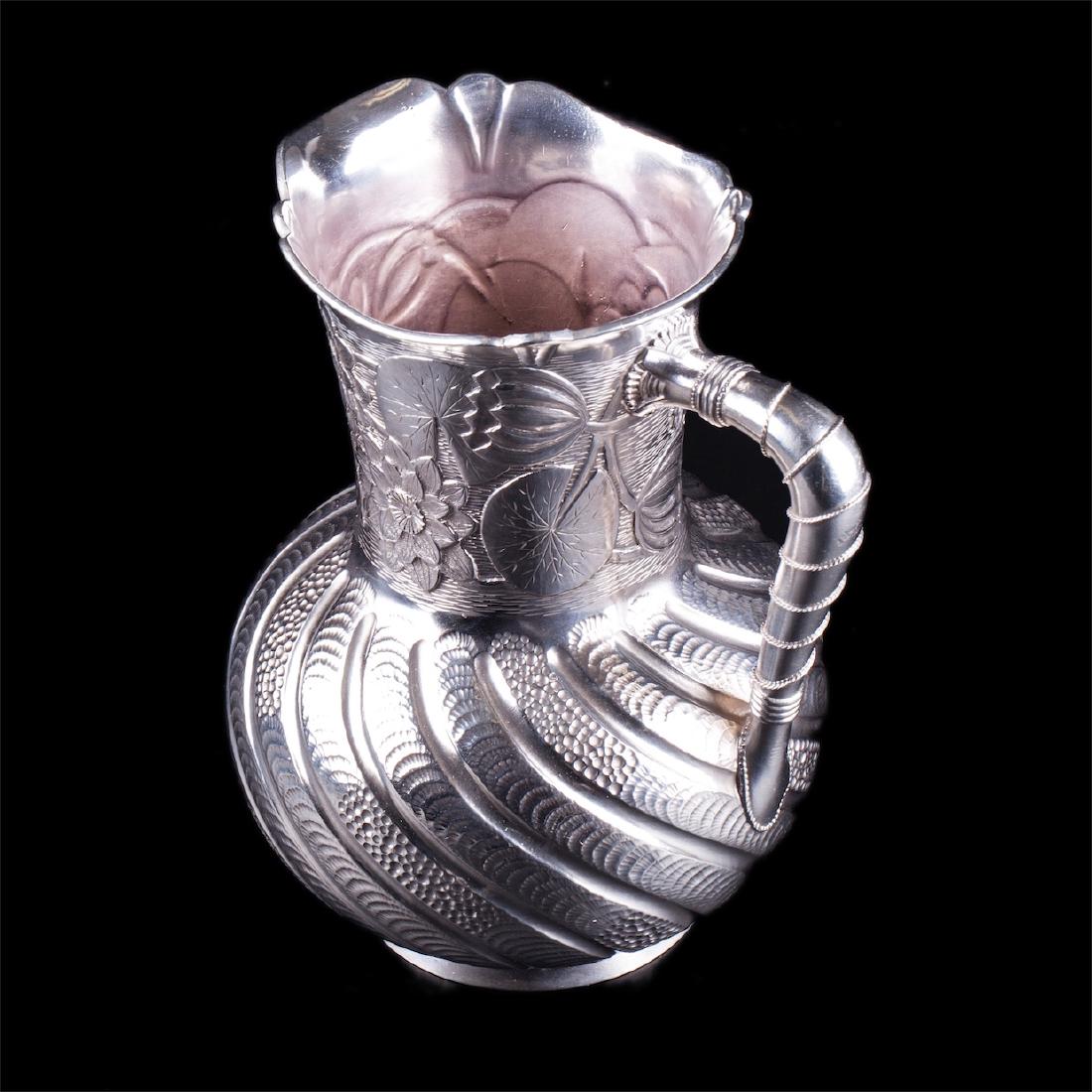Antique silver plated water jug — image 2