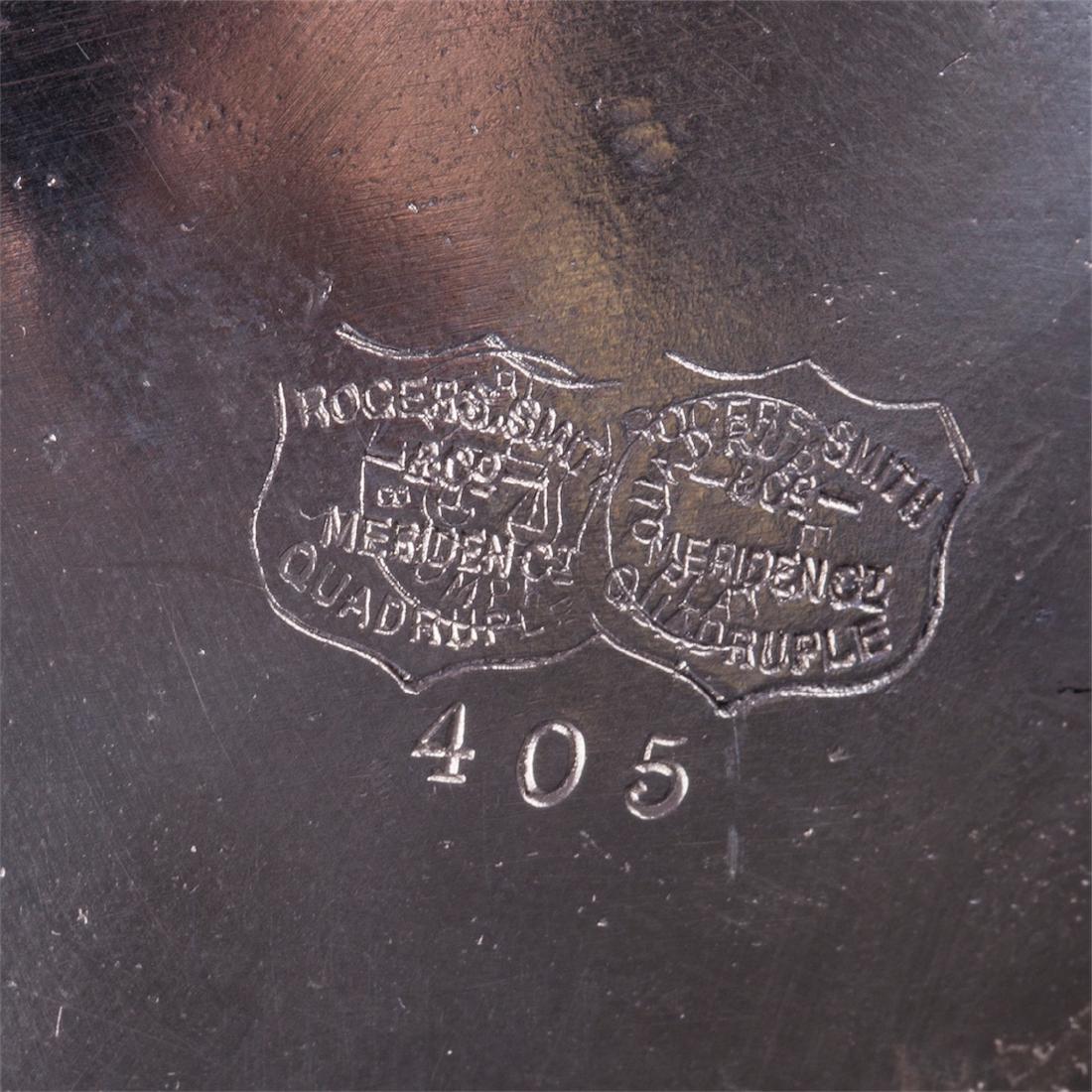 Antique silver plated water jug — image 5
