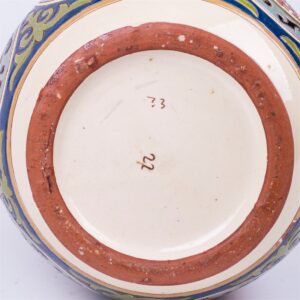 Russian majolika vase with arabesque decor — image 4