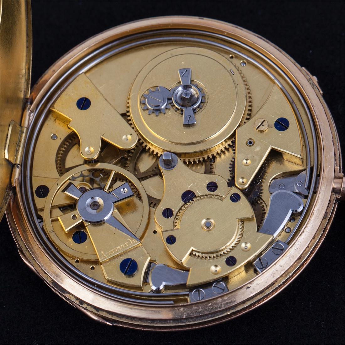 Swiss 18K gold quarter repeater — image 6