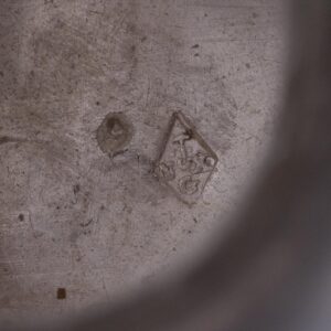 French silver and glass goblet in Empire style — image 10