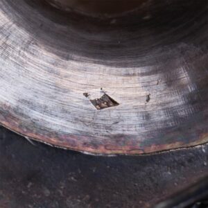 French silver and glass goblet in Empire style — image 6