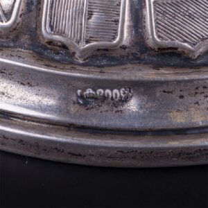 Huge antique German silver goblet — image 7