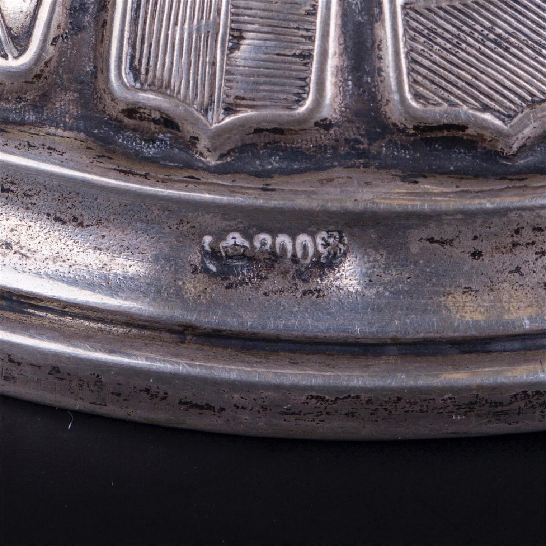 Huge antique German silver goblet — image 7
