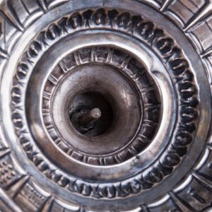 Huge antique German silver goblet — image 9