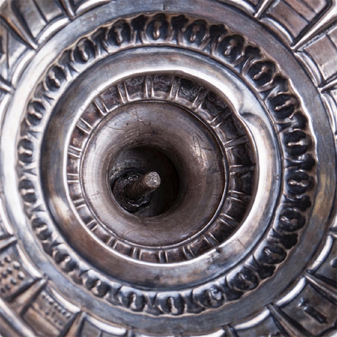 Huge antique German silver goblet — image 9