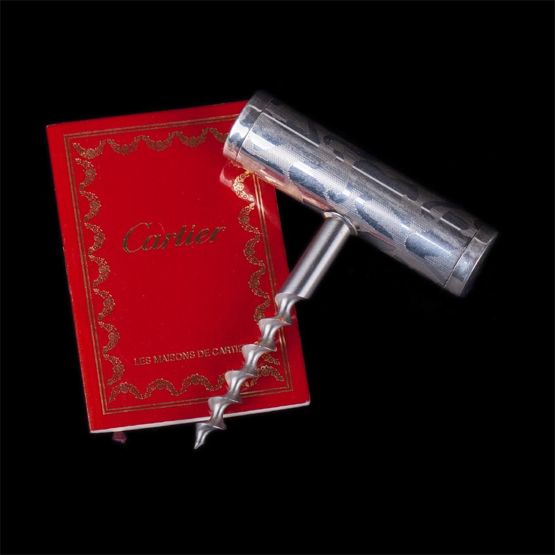 Must de Cartier vintage silver corkscrew in a box — image 1