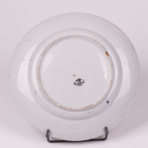 Russian porcelain plate with floral decor — image 2