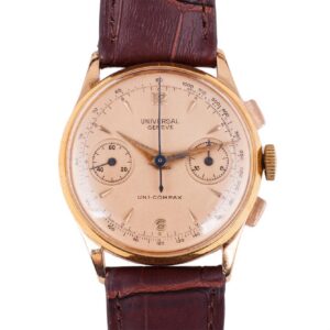 Wrist 18K gold men's watch "Universal" — image 2