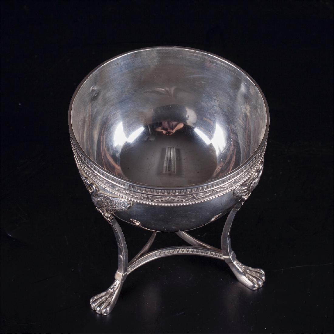 Antique French silver coffee set of 3 parts — image 4