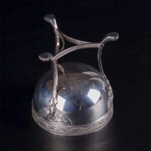 Antique French silver coffee set of 3 parts — image 6