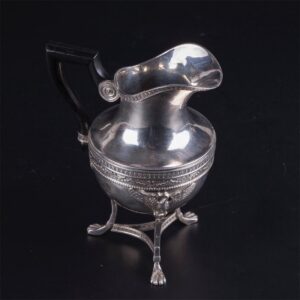 Antique French silver coffee set of 3 parts — image 8