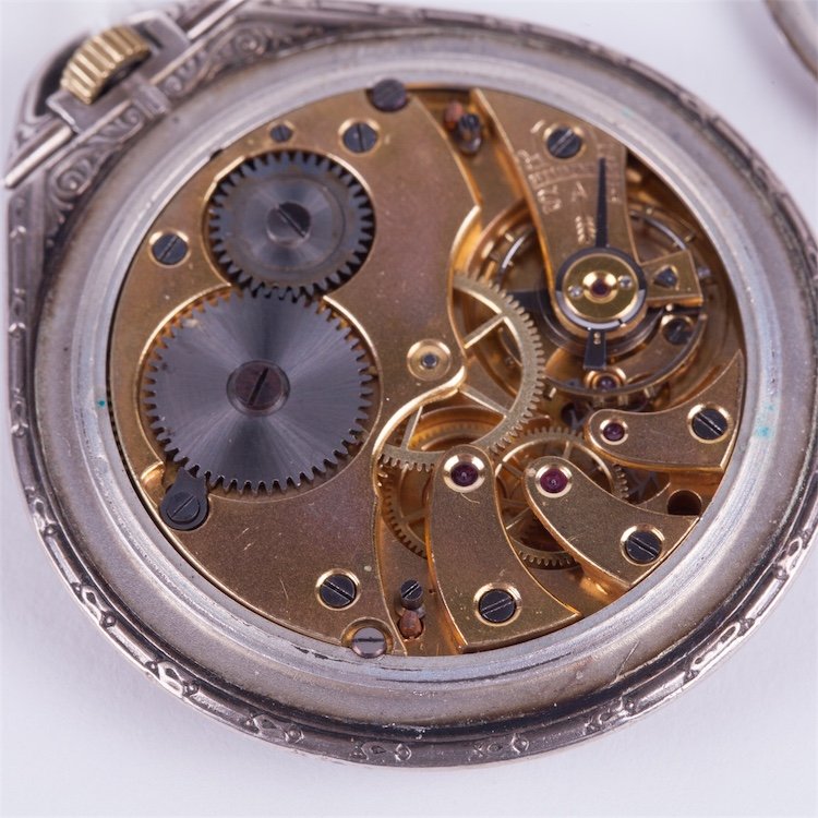 Art deco "Capion" pocket watch. — image 4