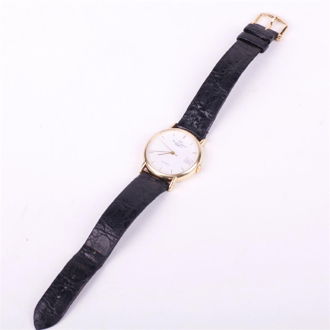 "IWC" men's wristwatch with calendar — image 9