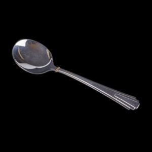 New Cartier 24K set of 6 silver teaspoons with gold — image 2