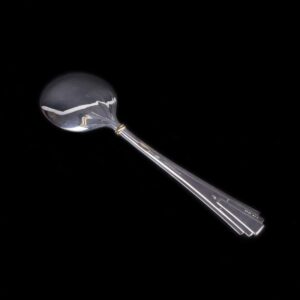New Cartier 24K set of 6 silver teaspoons with gold — image 3