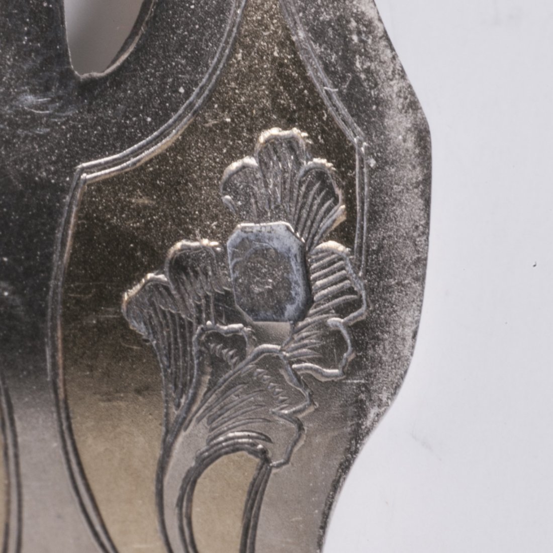 Antique French silver serving set — image 3
