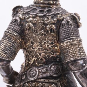 Antique sterling silver knight figure. Sterling silver — image 9