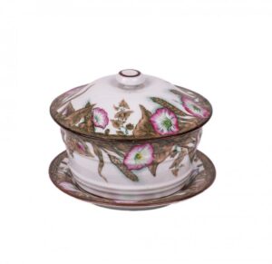 Great Russian floral porcelain bowl — image 1