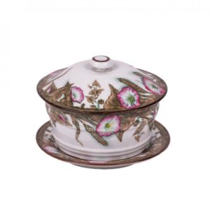 Great Russian floral porcelain bowl — image 1